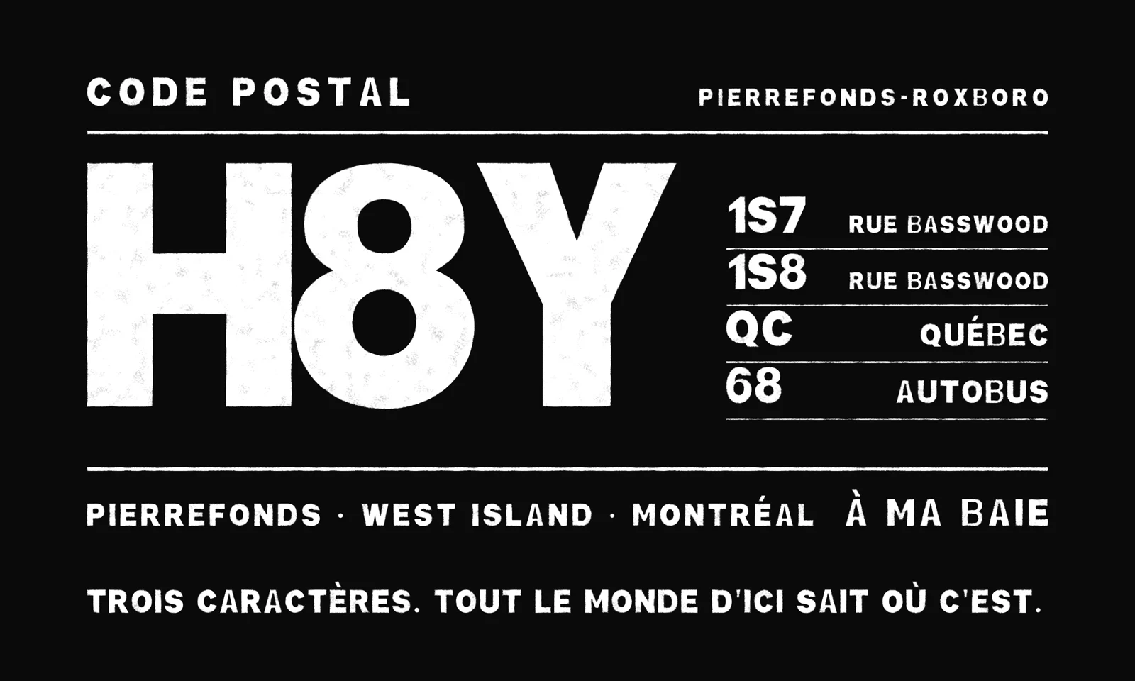 H8Y, black print